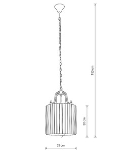 Подвесной светильник Nowodvorski 8152 Boston E14 4x40W IP20 Chrom