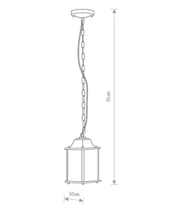 Светильник уличный Nowodvorski 5291 Spey E27 1x60W IP23 Bl