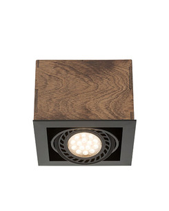 Точечный светильник Nowodvorski 7648 Box es111 GU10, ES111 1x15W IP20 Brown