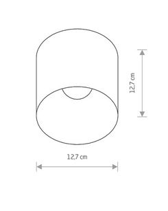 Точечный светильник Nowodvorski 8195 Halo GU10 1x10W IP20 Wh