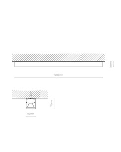 Лінійний світильник Nowodvorski 10211 Cl Office Pro LED 31W 3000K 3460Lm IP20 Wh