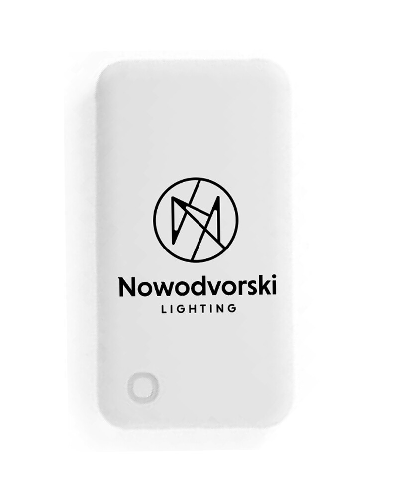 Power Bank 10000 mAh 2USB з логотипом Nowodvorski Lighting білий