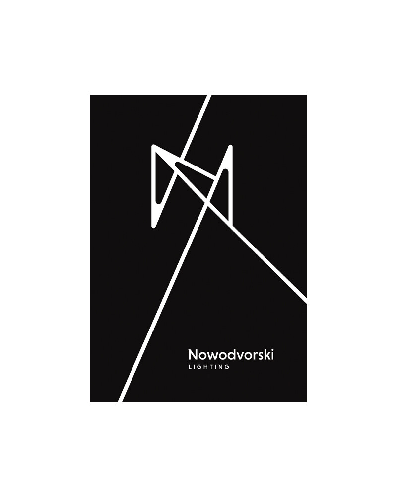Блокнот с логотипом Nowodvorski Lighting черный