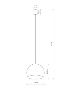 Підвісний світильник Nowodvorski 10335 Candy I Zwis GU10 1x35W IP20 Wh