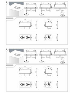 Точечный светильник Nowodvorski 38938 Eye mod GU10 2x35W IP20 Wh