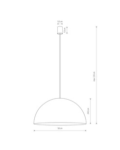 Люстра Nowodvorski 10296 Hemisphere Super L GX53 4x8W IP20 Chocolate