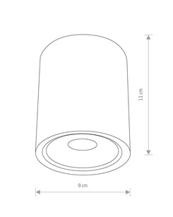 Светильник уличный Nowodvorski 39108 Edesa LED 1x6W 3000K 460Lm IP54 Wh