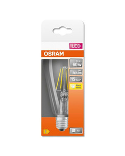 Лампочка Osram 4058075434400 E27 6.5W 2700K 806Lm IP20 Filament