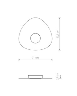 Точечный светильник Nowodvorski 8303 Organic G53 1x12W IP20 Bl