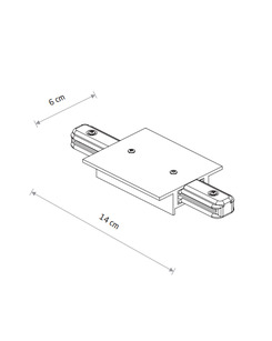 Ввод питания Nowodvorski 10227 Profile Recessed Power Straight Connector IP20 Wh