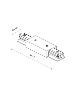 Ввод питания Nowodvorski 10225 Profile Power Straight Connector IP20 Wh