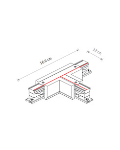 Соединитель Nowodvorski 8241 Ctls Power T Connector Right 1 T-r1 Wh