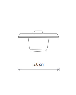 Заглушка Nowodvorski 8687 Ctls Recessed Dead End Cap Bl