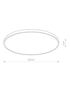 Светильник Nowodvorski 10975 Agnes Round LED Pro 1x64W 3000K 4700Lm IP44 Bk