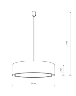 Підвісний світильник Nowodvorski 38942 Mist E27 3x25W IP20 Wh