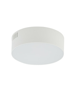 Потолочный светильник Nowodvorski 310411 Lid Round Led 1x15W 4000K 1300Lm IP20 Wh