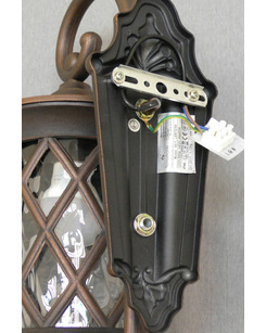 Светильник уличный Nowodvorski 36911 Lantern E27 1x60W IP23 Brown