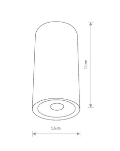 Світильник вуличний Nowodvorski 39111 Edesa LED 1x3W 3000K 220Lm IP54 Wh