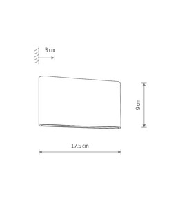 Вуличний світильник Nowodvorski 11366 Semi M Led 2x5W 3000K 500Lm IP54 Brass