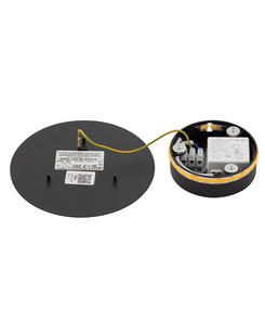 Бра, настінний світильник Nowodvorski 7634 Ring S LED 1x7W 3000K 60Lm IP20 Bk