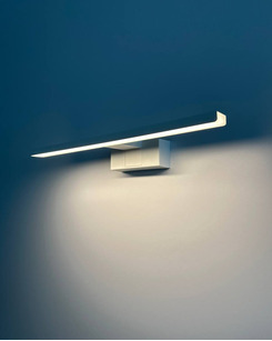 Світильник підсвітка для дзеркала Nowodvorski 10672 Cezanne LED 1x8W 3000K 600Lm IP44 Wh