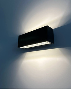 Вуличний світильник Nowodvorski 9122 Unit LED 2x5W 3000K 727Lm IP54 Чорний