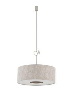 Подвесной светильник, люстра Nowodvorski 11665 Cedro M E27 1x25W IP20 светло-серый