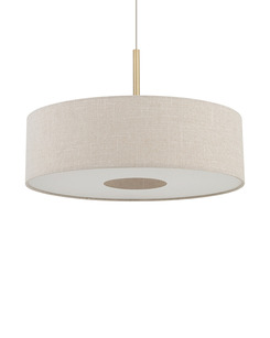Подвесной светильник, люстра Nowodvorski 11653 Santana L E27 1x25W IP20 бежевый