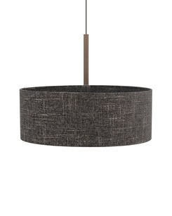 Підвісний світильник, люстра Nowodvorski 11659 Amarela M E27 1x25W IP20 графітовий