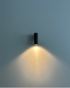 Бра, настінний світильник Nowodvorski 10747 Fourty Wall S GU10 1x10W IP20 Bl