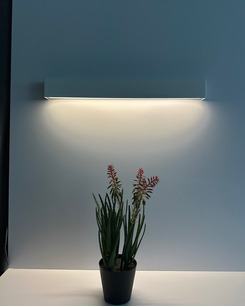 Бра, настінний світильник Nowodvorski 7568 Straight wall led T8LED 1x11W 3000K 1700Lm IP20 Wh