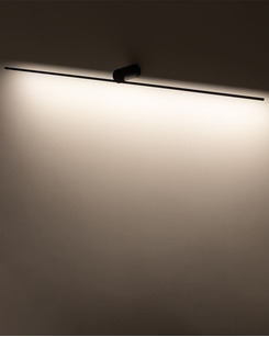 Підсвітка для картин, бра, настінний світильник Nowodvorski 310370 Spin M LED 1x14W 3000K 420Lm IP20 Bl