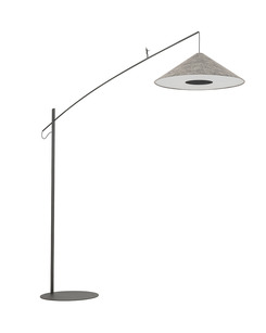 Торшер Nowodvorski 11767 Poise A E27 1x25W IP20 темно-сірий